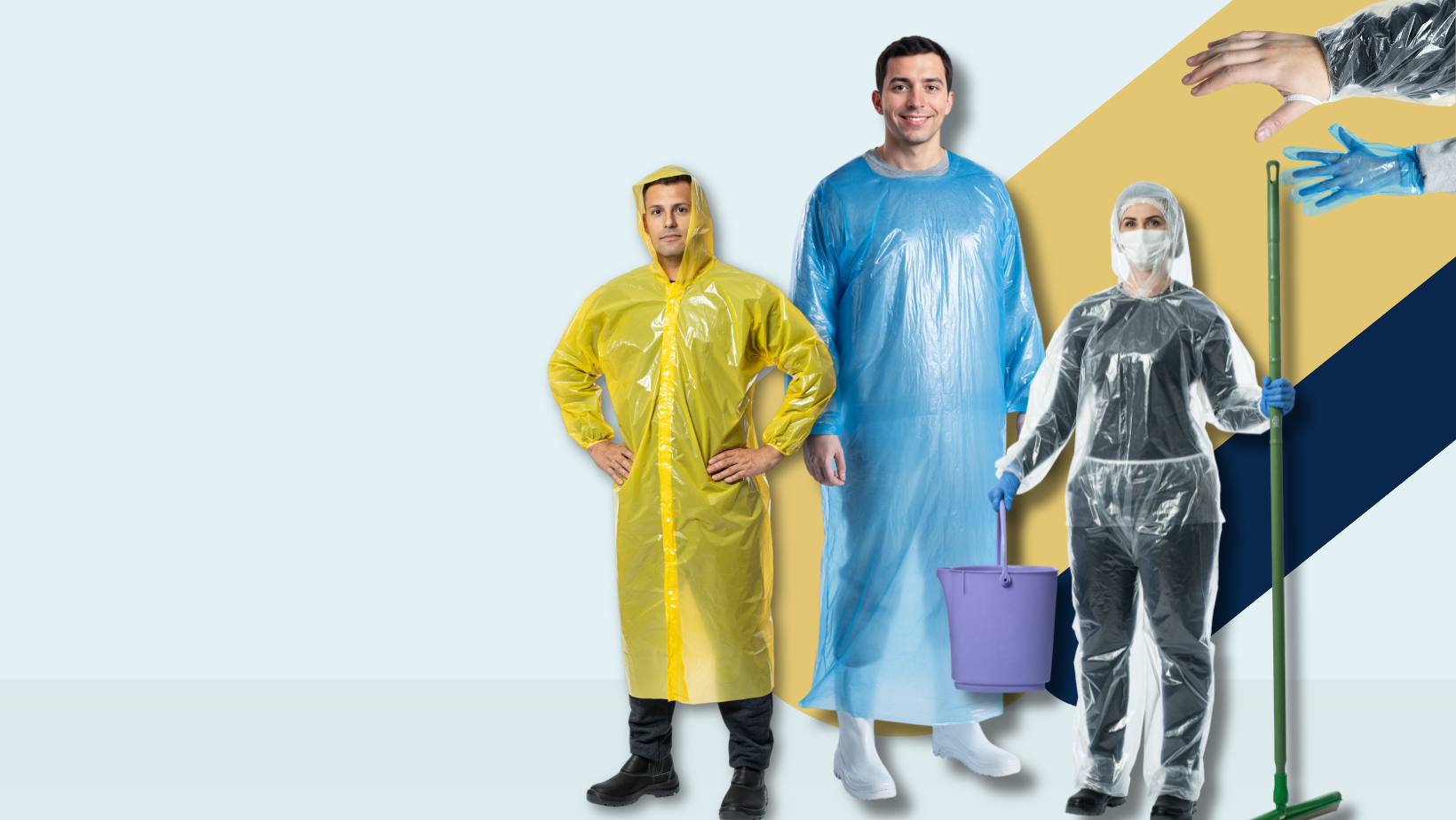 Distribuidora de EPIs impermeáveis