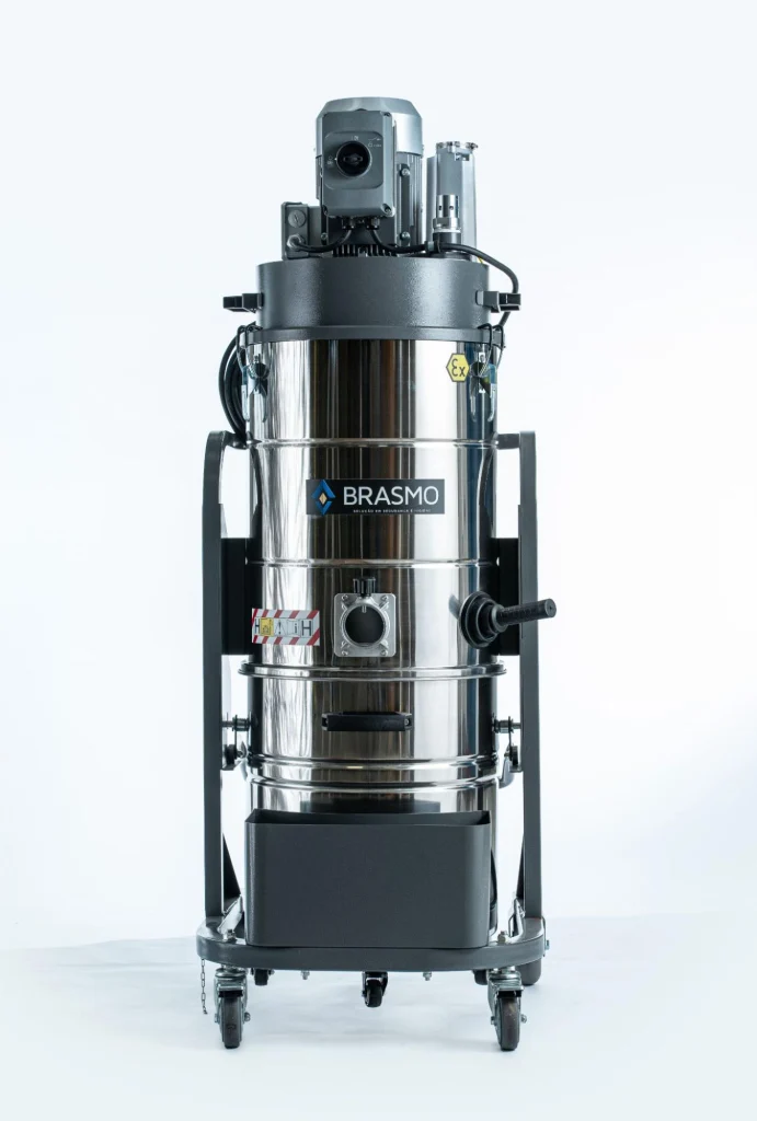 aspirador industrial da Brasmo, utensílio indispensável para atingir pgr