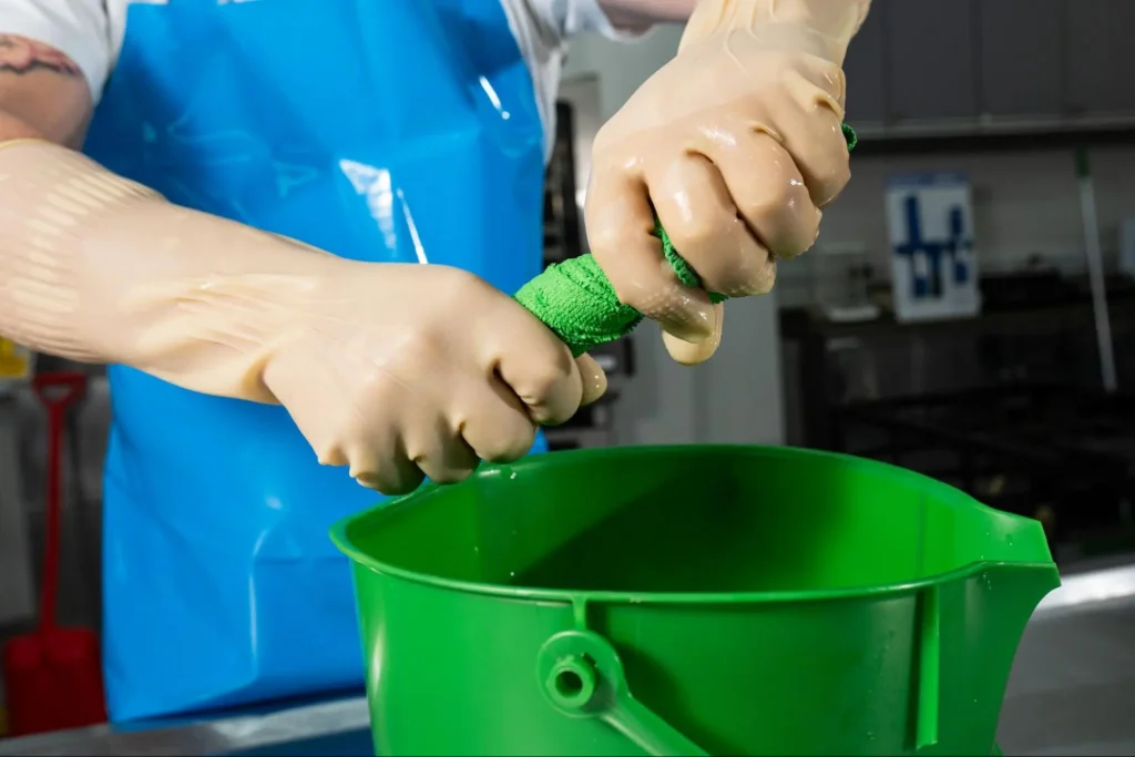 utensílios da Brasmo sendo utilizados para gestão de resíduo industrial 