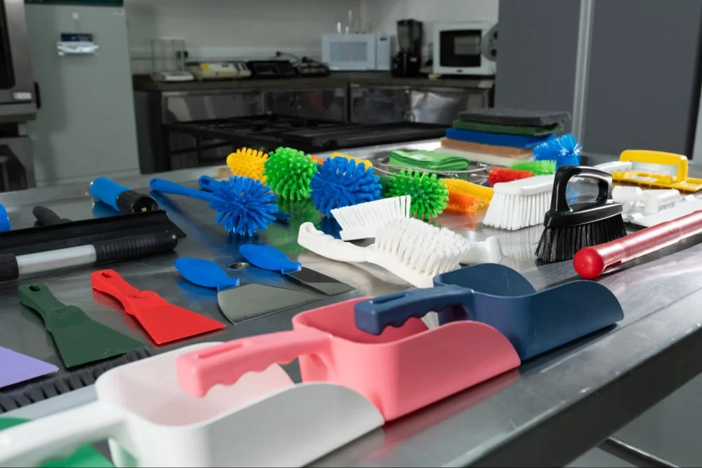 utensílios industriais usadas para garantir ergonomia industrial