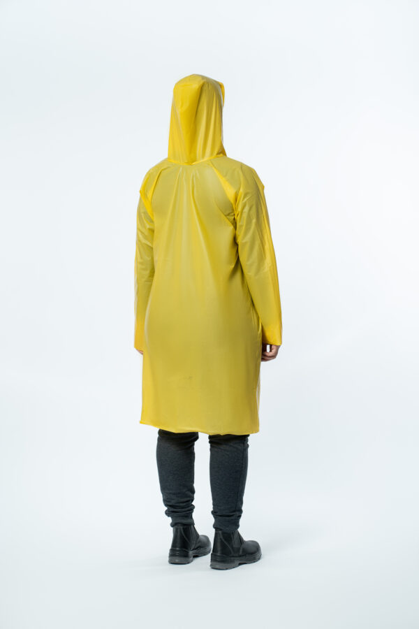 Kit Capa de Chuva Vinil Amarela - Imagem 4