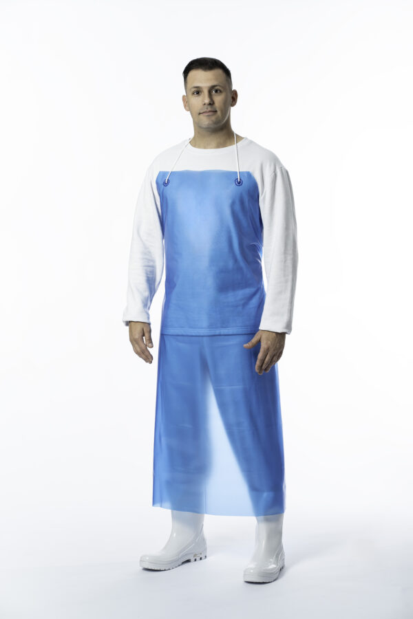 Avental PVC Azul