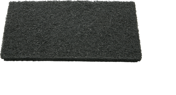 Fibra de Limpeza Preta 250 X 120x25mm Muito Dura - 15125