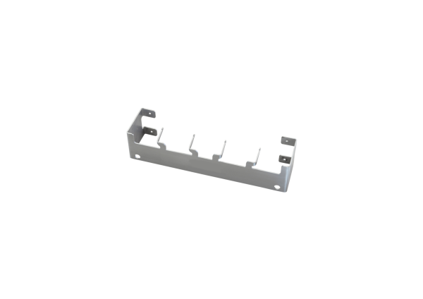 Suporte em Aço com 4 Ganchos 415mm - 15160