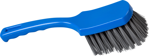 Escova de Mão Detectável com Cabo Curto Cor Azul Cerda Dura 275x70mm Pbt 0.60 - 70548-2