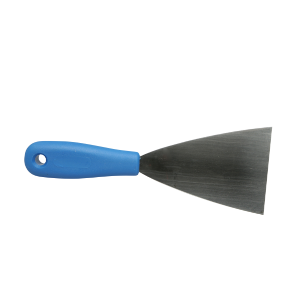 Espátula Aço Inoxidável Médio 80mmx220mm Cabo Plástico - 88080