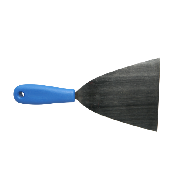 Espátula Aço Inoxidável Duro 120mmx220mm Cabo Plástico - 88102