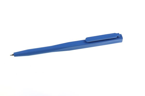 Caneta Não Retrátil Azul Detectável com Clipe Não Codificada - P0520