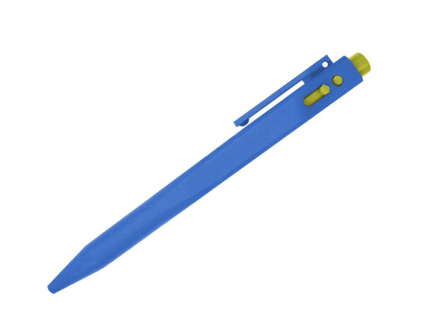 Caneta Retrátil Azul Detectável de Tinta Azul para Condições Extremas com Clipe - P0577-2-2