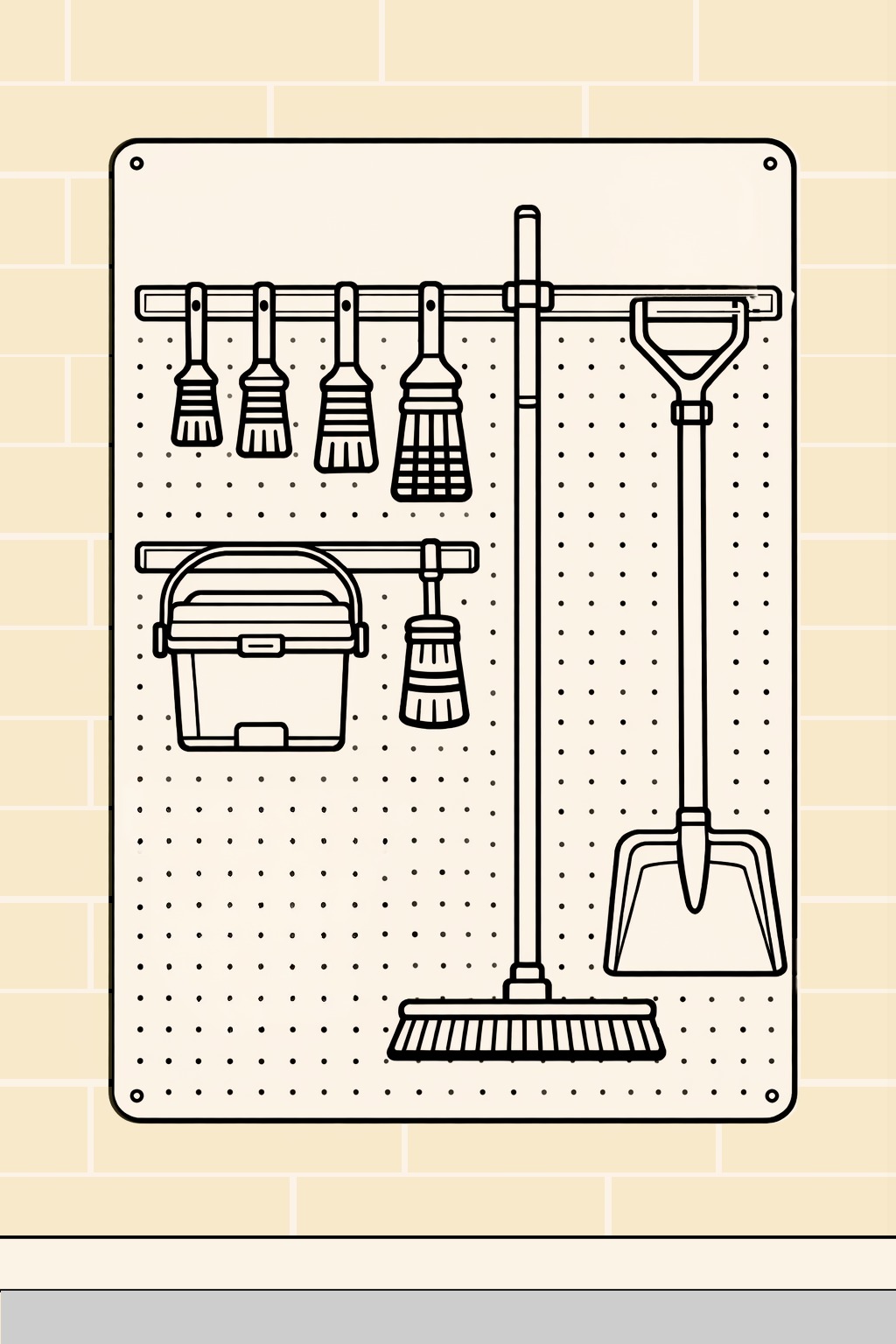 Tipo Painel (fixação em parede)