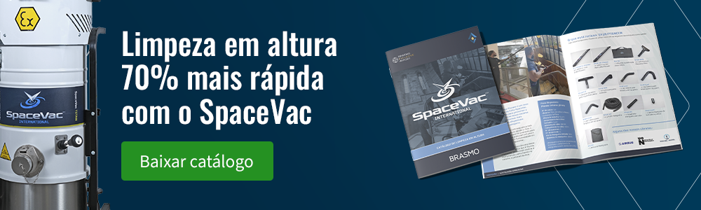 Catálogo SpaceVac para limpeza em altura - Baixe agora!