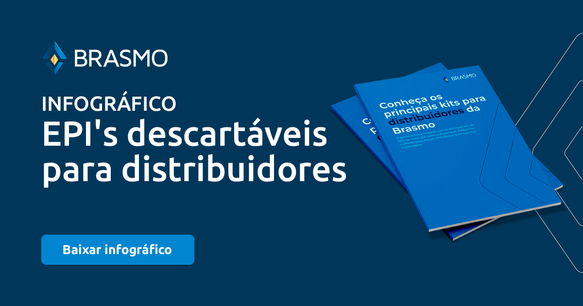 Baixe o infográfico: EPI's descartáveis para distribuidores 